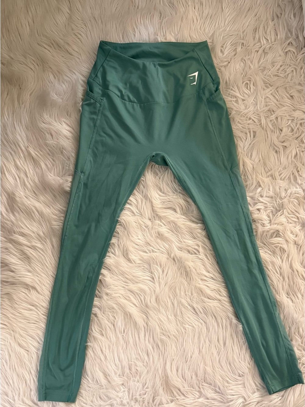 Gymshark Leggings - Teal Green/seafoam